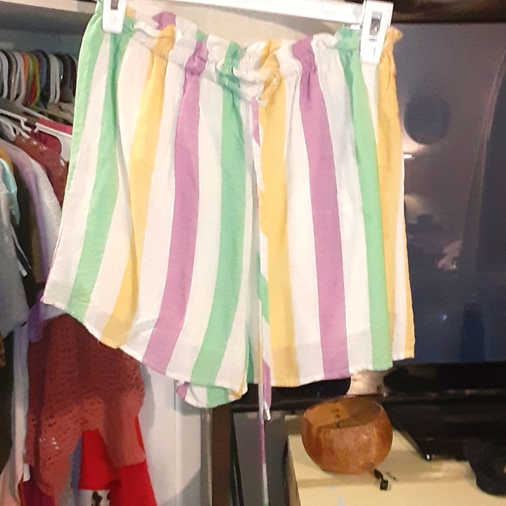 Striped Boutique Shorts